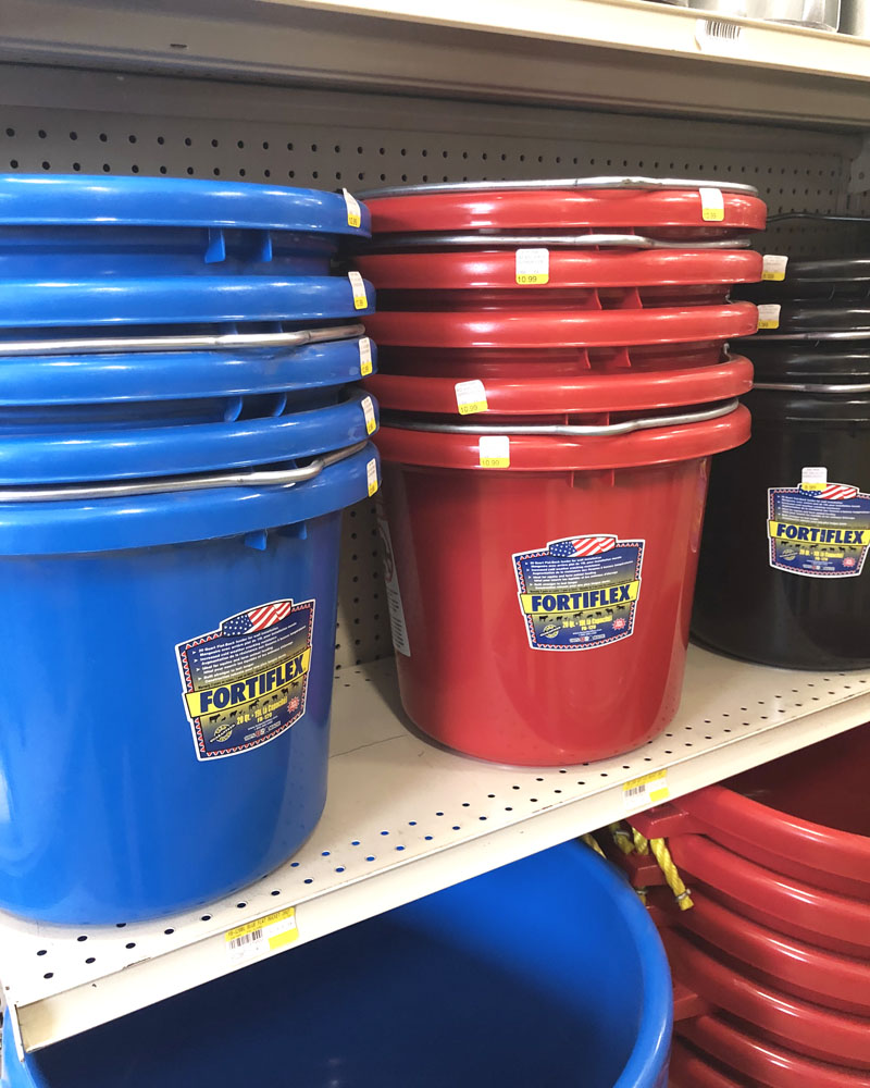 Fortiflex 5 gal. Watertight Bucket Lid