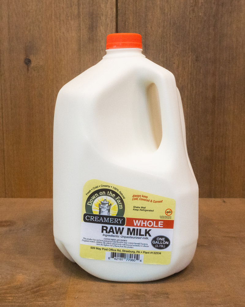 Gallon Raw Milk