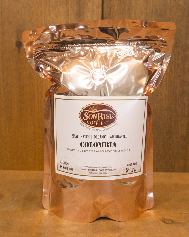 Sonrise Coffee_Colombia Dark Roast