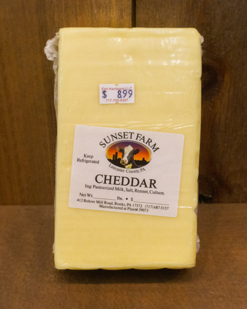 Sunset Farm_Cheddar Cheese